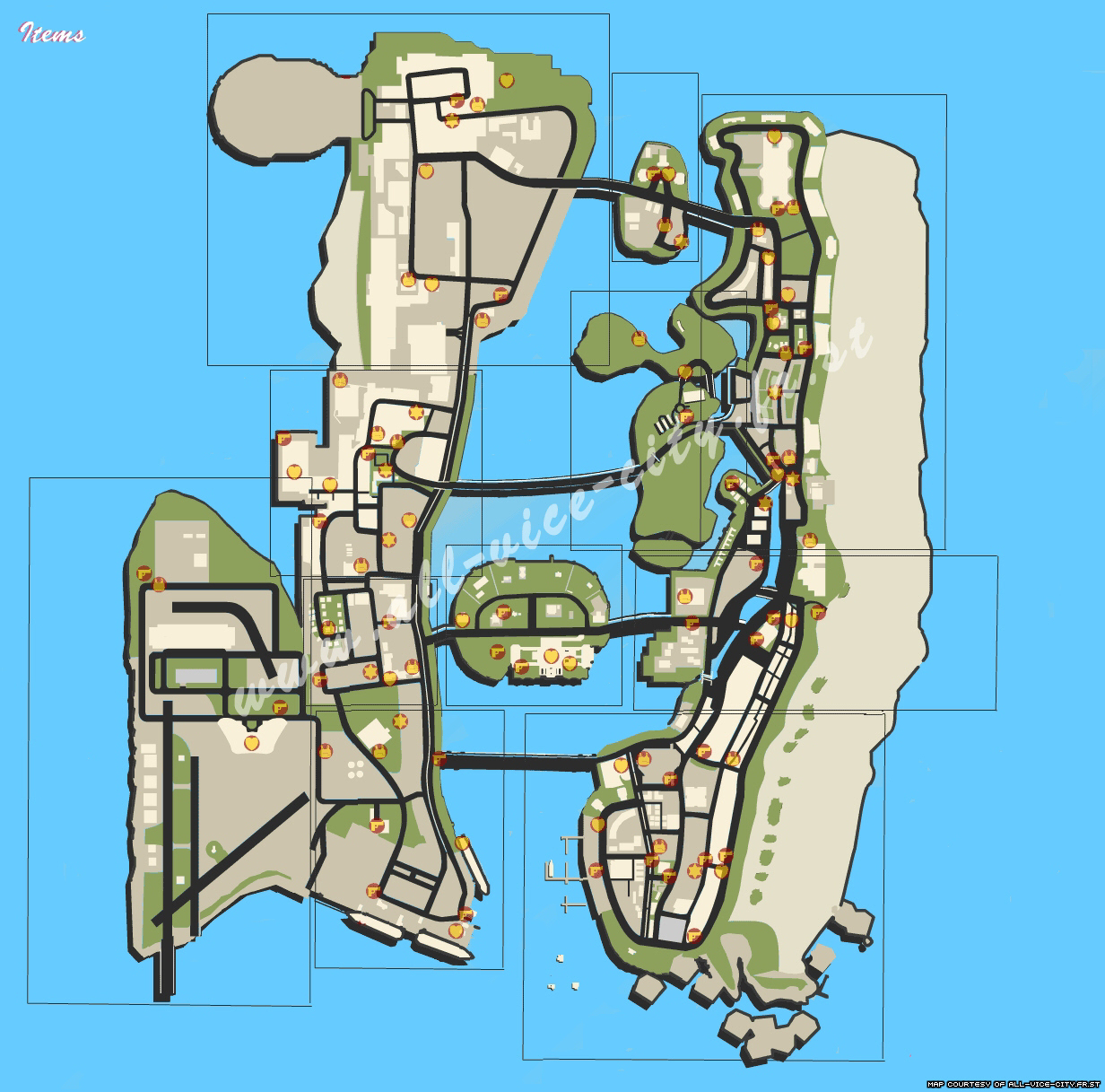 Gta San Andreas Weapon Location Map Coversos
